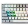 ASUS ROG Azoth Teclado Gaming USB + RF Wireless + Bluetooth Blanco