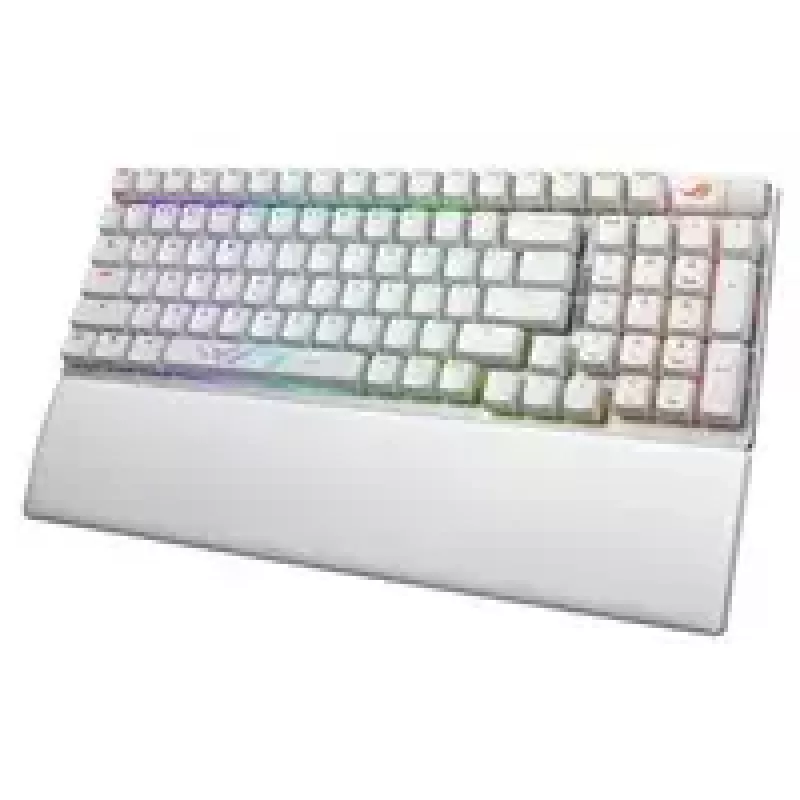 ASUS X901 SCOPE II 96 WL/WHT/NXSW/US/PBT Teclado Gaming USB + RF Wireless + Bluetooth Blanco