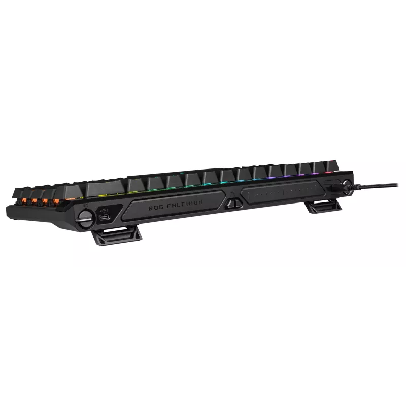 ASUS M605 ROG FALCHION ACE HFX/HFX/US/PBT Teclado Gaming USB QWERTY US International Negro