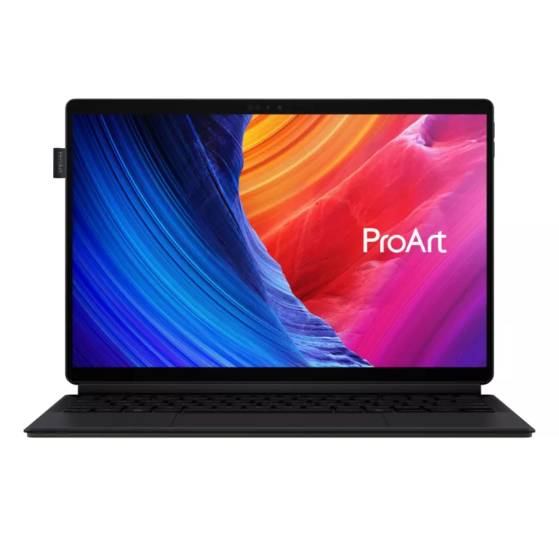 ASUS ProArt PZ13 HT5306QA-LX004W Copilot+ PC Snapdragon X1P-42-100 Híbrido (2 en 1) 33,8 cm (13,3 inch) Táctil 3K 16 GB LPDDR5x-SDRAM 1 TB SSD Wi-Fi 7 (802.11be) Windows 11 Home Alemán Negro