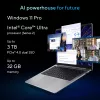 ASUS ExpertBook P5 P5405CSA-NZ0174X Intel Core Ultra 5 226V Portátil 35,6 cm (14 inch) WQXGA 16 GB LPDDR5x-SDRAM 512 GB SSD Wi-Fi 6E (802.11ax) Windows 11 Pro US International Gris