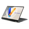 ASUS Vivobook 14 Flip TP3407SA-QL023W Copilot+ PC Intel Core Ultra 7 258V Híbrido (2 en 1) 35,6 cm (14 inch) Táctil WUXGA 32 GB LPDDR5x-SDRAM 1 TB SSD Wi-Fi 7 (802.11be) Windows 11 Home Alemán Gris