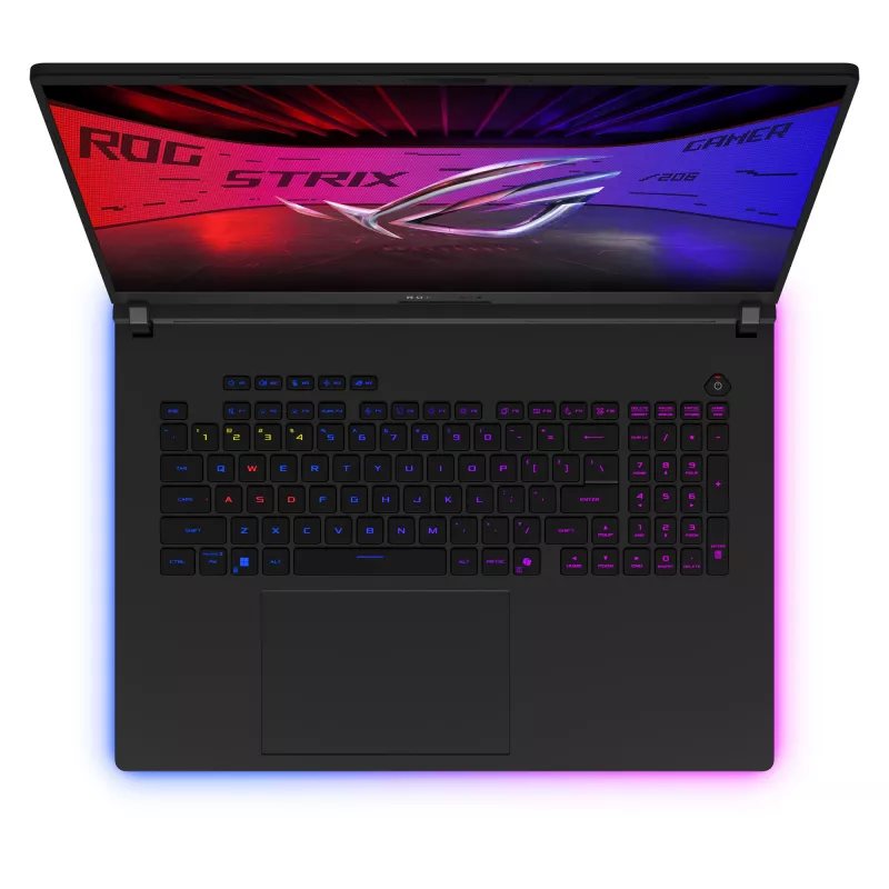 ASUS ROG Strix SCAR 18 G835LW-SA038W Intel Core Ultra 9 275HX Portátil 45,7 cm (18 inch) WQXGA 64 GB DDR5-SDRAM 2 TB SSD NVIDIA GeForce RTX 5080 Wi-Fi 7 (802.11be) Windows 11 Home Negro