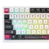 Teclado Mecánico Inalámbrico ASUS ROG Azoth X — Distribución US, Bluetooth y RF 2,4 GHz, Blanco