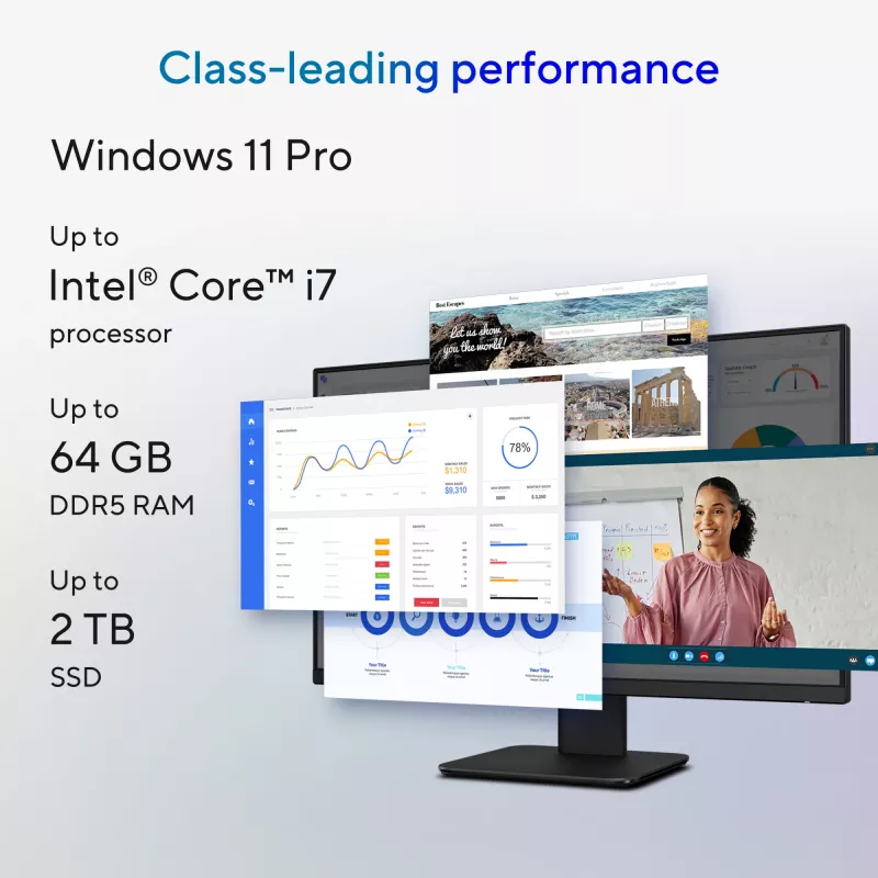 ASUS ExpertCenter P400 AiO P470VAK-BPE070W-NL Intel® Core™ i7 i7-13620H 68,6 cm (27 inch) 1920 x 1080 Píxeles Todo en Uno 16 GB DDR5-SDRAM 1 TB SSD Windows 11 Home Wi-Fi 6 (802.11ax) Negro