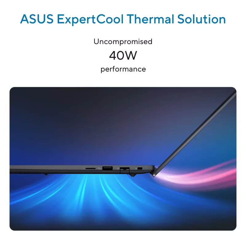 ASUS ExpertBook B5 B5605CCA-MB0015X Intel Core Ultra 7 255H Portátil 40,6 cm (16 inch) WUXGA 16 GB DDR5-SDRAM 512 GB SSD Wi-Fi 7 (802.11be) Windows 11 Pro US International Negro, Gris