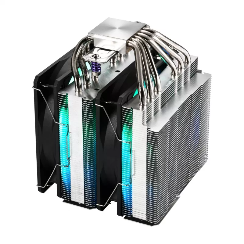 FSP MP7 Disipador de CPU Aire 125 mm Negro ARGB