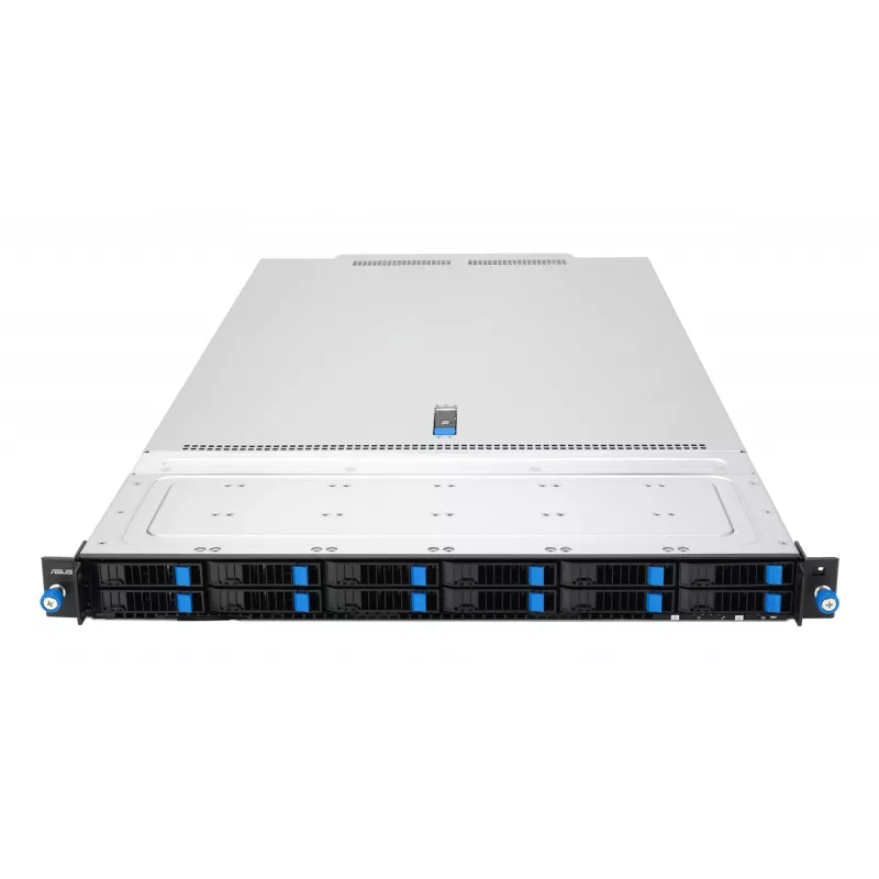 ASUS RS700-E12-RS12U Rack (1U) Negro, acero