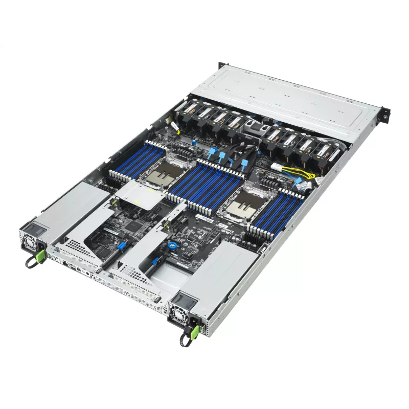 ASUS RS700-E12-RS12U Rack (1U) Negro, acero
