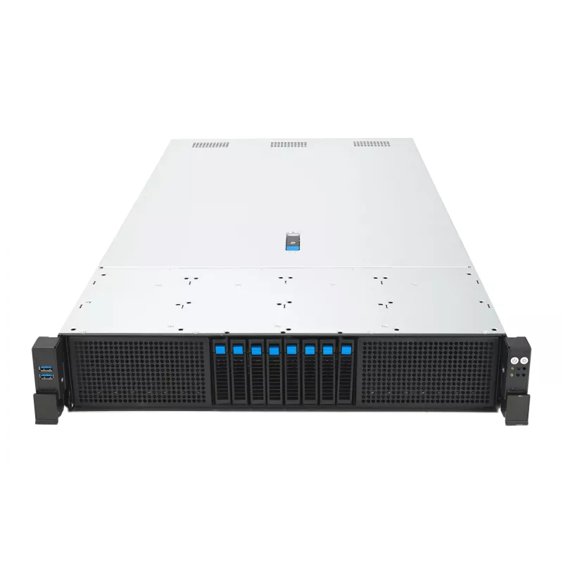 Servidor rack ASUS RS720-E12-RS8G 3,2 kW fuente de alimentación redundante, 8 bahías hot-swap