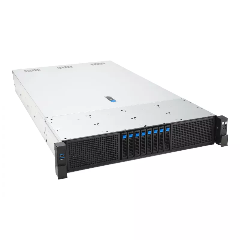Servidor rack ASUS RS720-E12-RS8G 3,2 kW fuente de alimentación redundante, 8 bahías hot-swap