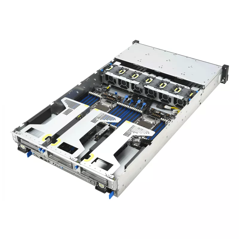 Servidor rack ASUS RS720-E12-RS8G 3,2 kW fuente de alimentación redundante, 8 bahías hot-swap