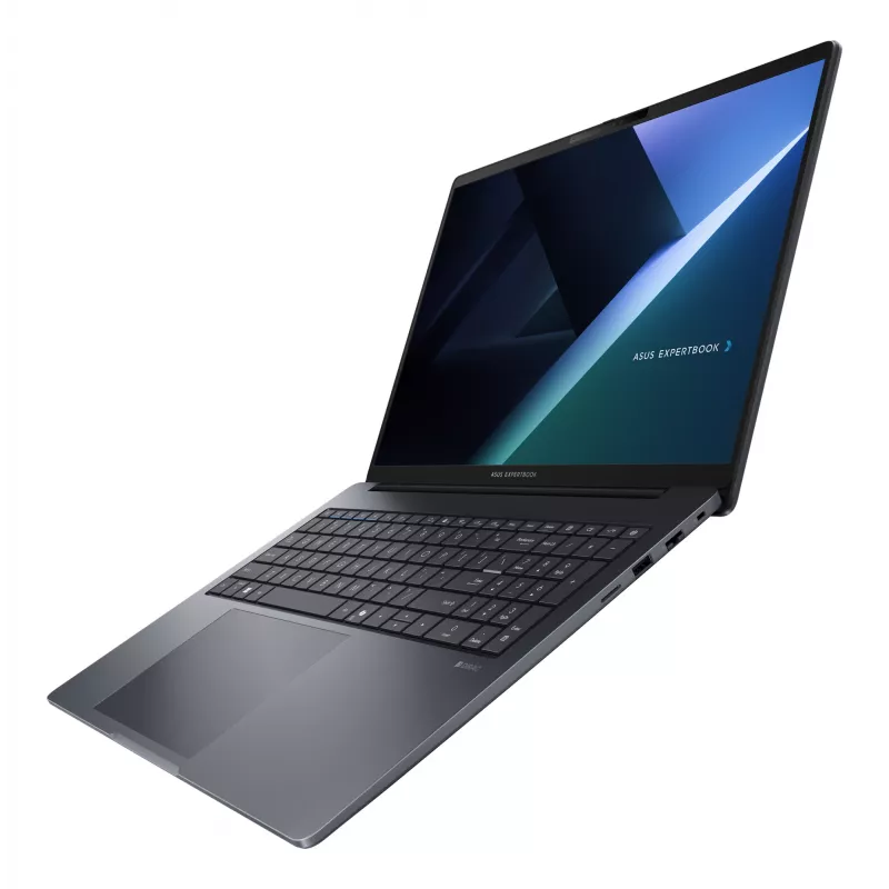 ASUS ExpertBook B3 B3605CCA-MB0370X Intel Core Ultra 5 225H Portátil 40,6 cm (16 inch) WUXGA 16 GB DDR5-SDRAM 512 GB SSD Wi-Fi 6E (802.11ax) Windows 11 Pro US International Negro, Gris