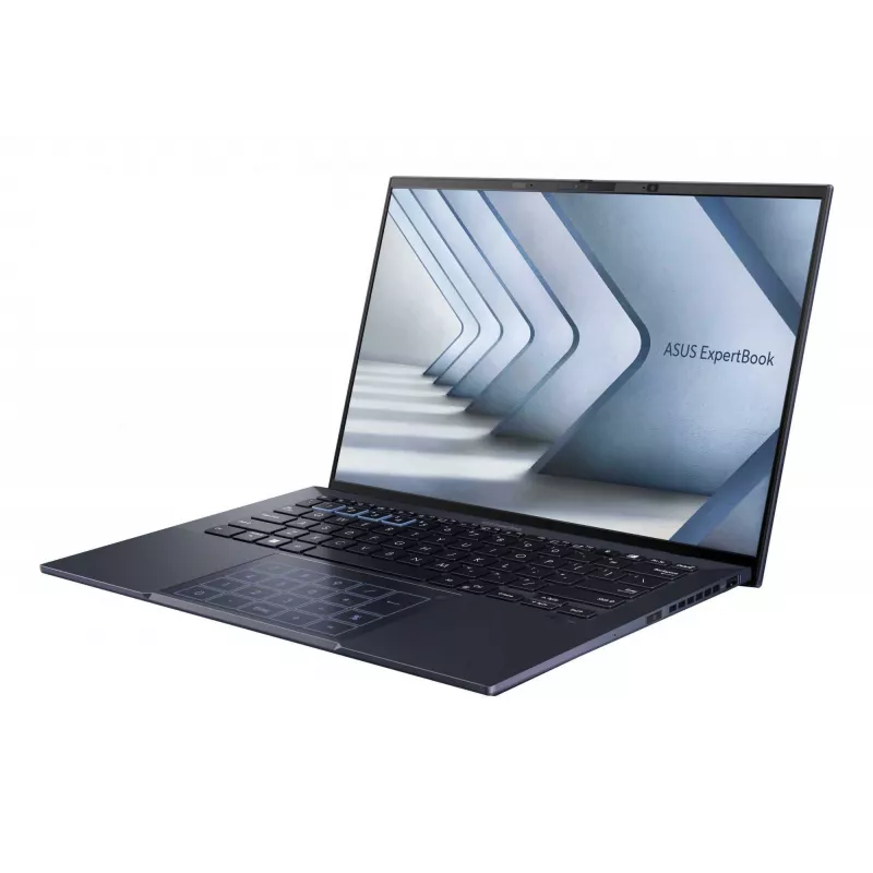 ASUS ExpertBook B9 OLED B9403CVAR-PP1678X Intel Core 7 150U Portátil 35,6 cm (14 inch) WQXGA+ 32 GB LPDDR5x-SDRAM 1 TB SSD Wi-Fi 6E (802.11ax) Windows 11 Pro Alemán Negro