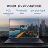 ASUS ExpertBook B9 OLED B9403CVAR-PP1678X Intel Core 7 150U Portátil 35,6 cm (14 inch) WQXGA+ 32 GB LPDDR5x-SDRAM 1 TB SSD Wi-Fi 6E (802.11ax) Windows 11 Pro Alemán Negro