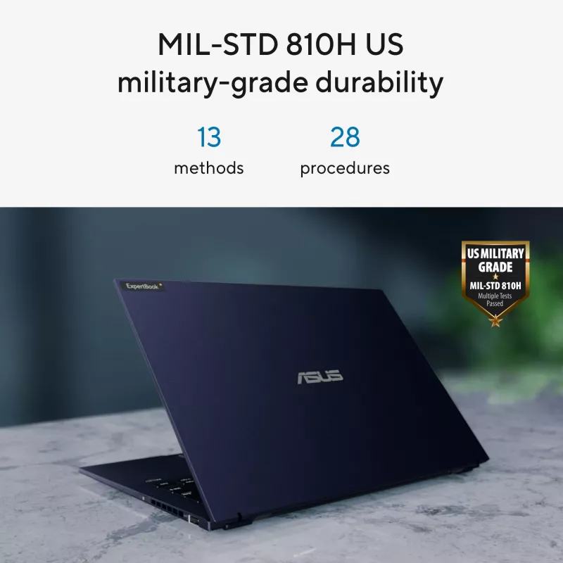 ASUS ExpertBook B9 OLED B9403CVAR-PP1678X Intel Core 7 150U Portátil 35,6 cm (14 inch) WQXGA+ 32 GB LPDDR5x-SDRAM 1 TB SSD Wi-Fi 6E (802.11ax) Windows 11 Pro Alemán Negro