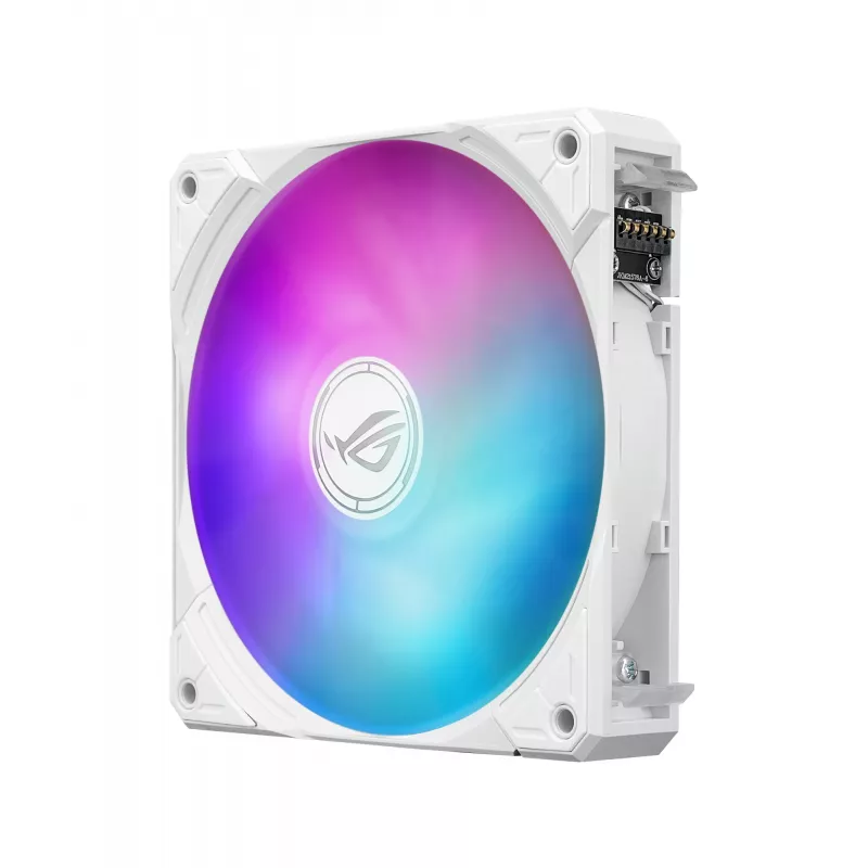 Refrigeración líquida todo en uno ASUS ROG Ryuo IV SLC 360 ARGB White Edition — Radiador de 360 mm, 3 ventiladores de 120 mm, pantalla AMOLED, compatibilidad con LGA 1700