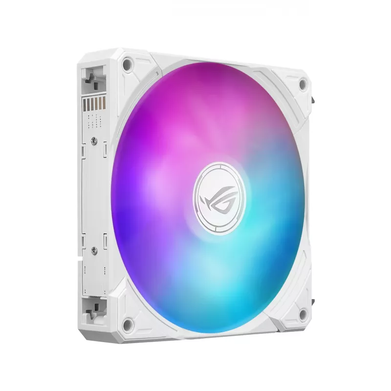 Refrigeración líquida todo en uno ASUS ROG Ryuo IV SLC 360 ARGB White Edition — Radiador de 360 mm, 3 ventiladores de 120 mm, pantalla AMOLED, compatibilidad con LGA 1700