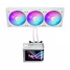 Refrigeración líquida todo en uno ASUS ROG Ryuo IV SLC 360 ARGB White Edition — Radiador de 360 mm, 3 ventiladores de 120 mm, pantalla AMOLED, compatibilidad con LGA 1700