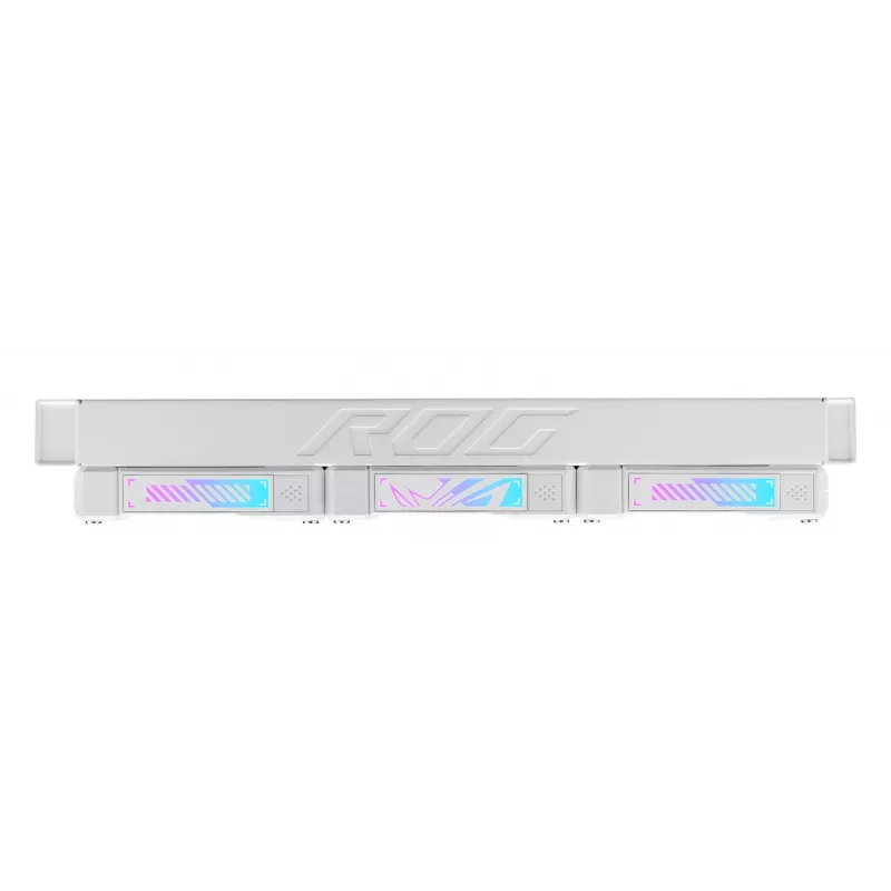 Refrigeración líquida todo en uno ASUS ROG Ryuo IV SLC 360 ARGB White Edition — Radiador de 360 mm, 3 ventiladores de 120 mm, pantalla AMOLED, compatibilidad con LGA 1700