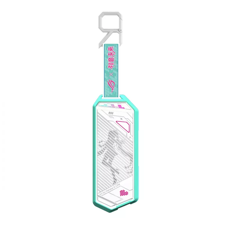 Carcasa SSD ASUS ROG Strix Arion Hatsune Miku Edition Blanco M.2 PCIe USB Type-C 10 Gbit/s