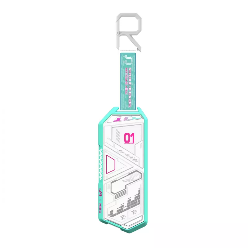 Carcasa SSD ASUS ROG Strix Arion Hatsune Miku Edition Blanco M.2 PCIe USB Type-C 10 Gbit/s