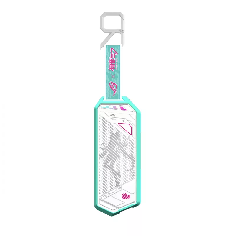 Carcasa SSD ASUS ROG Strix Arion Hatsune Miku Edition Blanco M.2 PCIe USB Type-C 10 Gbit/s
