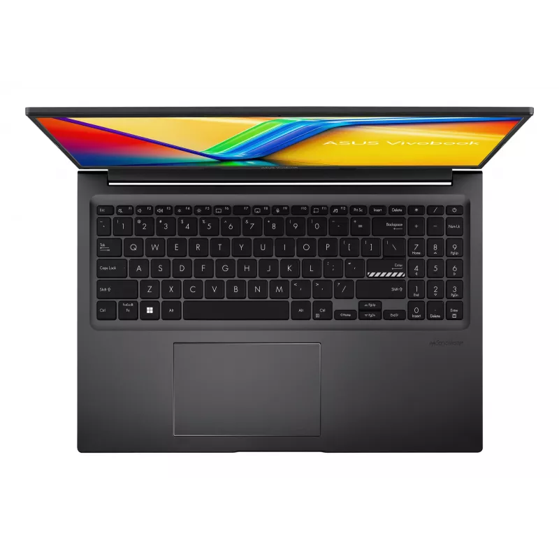 ASUS Vivobook 16 M1605YA-MB160W AMD Ryzen™ 7 7730U Portátil 40,6 cm (16 inch) WUXGA 16 GB DDR4-SDRAM 512 GB SSD Wi-Fi 6E (802.11ax) Windows 11 Home Negro