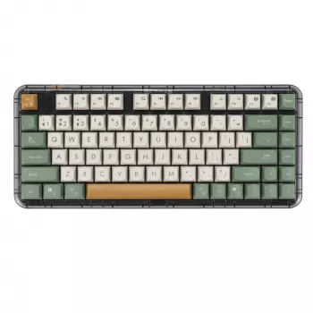 ASUS Jelly75 KD201 Teclado mecánico, factor de forma 75%, USB, RF Wireless y conectividad Bluetooth, Multicolor
