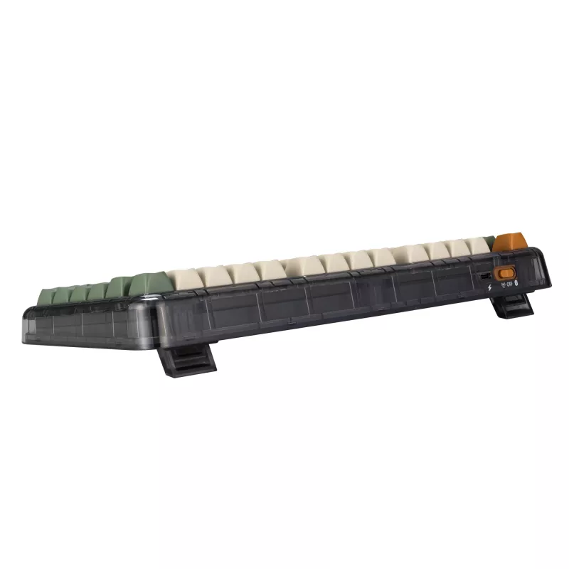 ASUS Jelly75 KD201 Teclado mecánico, factor de forma 75%, USB, RF Wireless y conectividad Bluetooth, Multicolor
