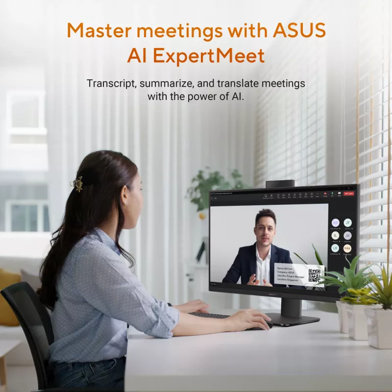 ASUS ExpertCenter P600 AiO PM670KA-BPE011X Copilot+ PC AMD Ryzen™ AI 7 350 68,6 cm (27 inch) 1920 x 1080 píxeles Todo en uno 16 GB DDR5-SDRAM 512 GB SSD Windows 11 Pro Wi-Fi 6 (802.11ax) Negro