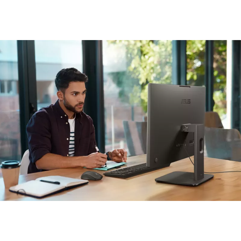 ASUS ExpertCenter P600 AiO PM640KA-BPC011X Copilot+ PC AMD Ryzen™ AI 5 330 60,5 cm (23,8 inch) 1920 x 1080 píxeles Todo en uno 16 GB DDR5-SDRAM 512 GB SSD Windows 11 Pro Wi-Fi 6 (802.11ax) Negro