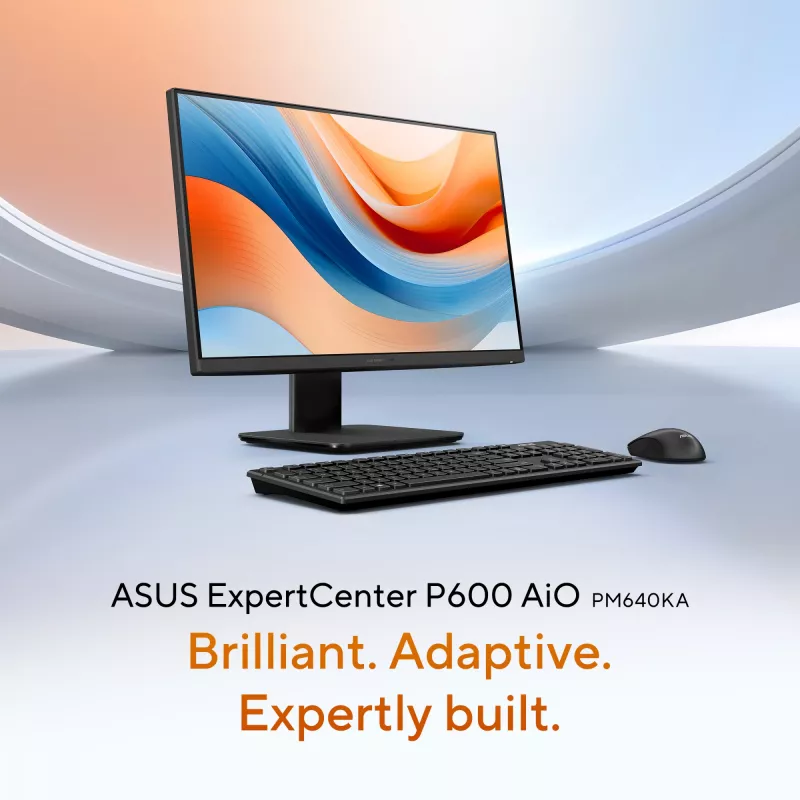 ASUS ExpertCenter P600 AiO PM640KA-BPC011X Copilot+ PC AMD Ryzen™ AI 5 330 60,5 cm (23,8 inch) 1920 x 1080 píxeles Todo en uno 16 GB DDR5-SDRAM 512 GB SSD Windows 11 Pro Wi-Fi 6 (802.11ax) Negro