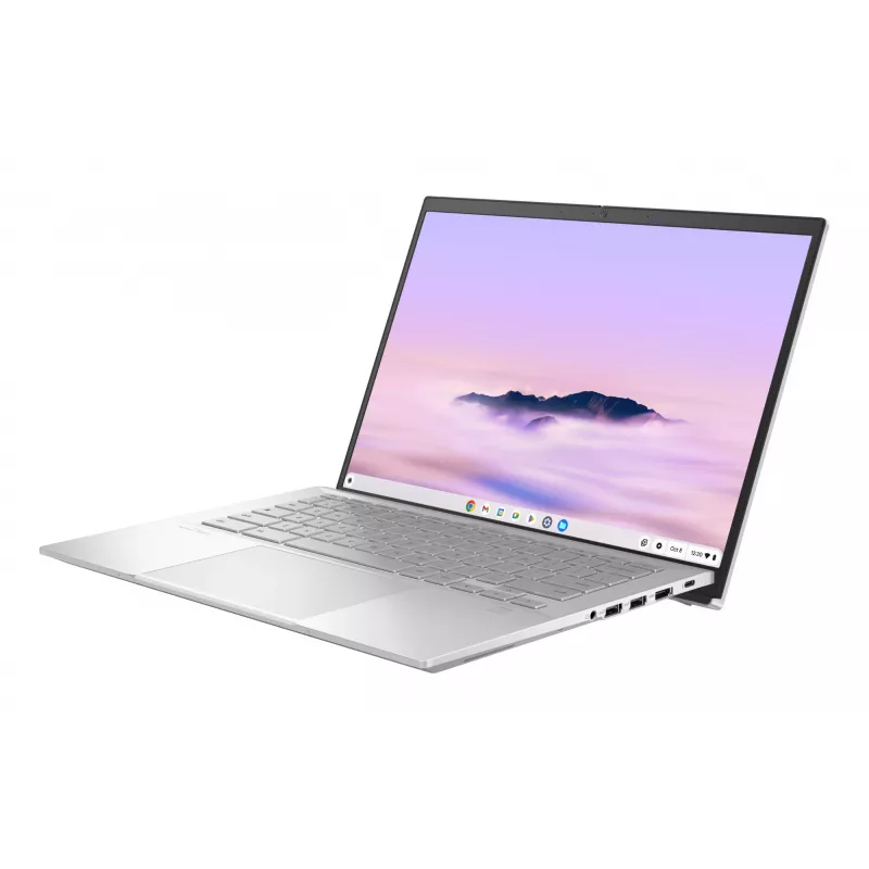 ASUS Chromebook Plus Enterprise CB54 CB5403CMA-QM0916 Intel Core Ultra 7 35,6 cm (14 inch) Pantalla táctil WQXGA 16 GB LPDDR5x-SDRAM 256 GB SSD Wi-Fi 6E (802.11ax) ChromeOS US International Plata
