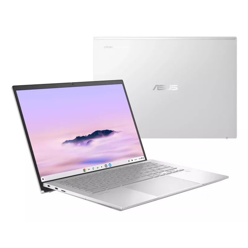 ASUS Chromebook Plus Enterprise CB54 CB5403CMA-QM0916 Intel Core Ultra 7 35,6 cm (14 inch) Pantalla táctil WQXGA 16 GB LPDDR5x-SDRAM 256 GB SSD Wi-Fi 6E (802.11ax) ChromeOS US International Plata