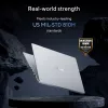 ASUS Chromebook Plus Enterprise CB54 CB5403CMA-QM0916 Intel Core Ultra 7 35,6 cm (14 inch) Pantalla táctil WQXGA 16 GB LPDDR5x-SDRAM 256 GB SSD Wi-Fi 6E (802.11ax) ChromeOS US International Plata
