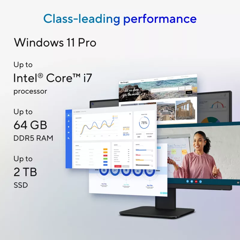 ASUS ExpertCenter P400 AiO P440VAESK-BPC344X Intel Core 5 210H 60,5 cm (23,8