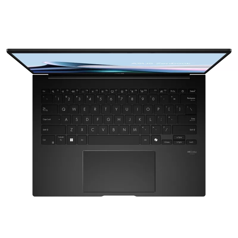 ASUS Zenbook 14 OLED UM3406GA-QD031W Copilot+ PC AMD Ryzen™ AI 7 445 Portátil 35,6 cm (14 inch) WUXGA 32 GB LPDDR5x-SDRAM 1 TB SSD Wi-Fi 6E (802.11ax) Windows 11 Home Neerlandés Negro