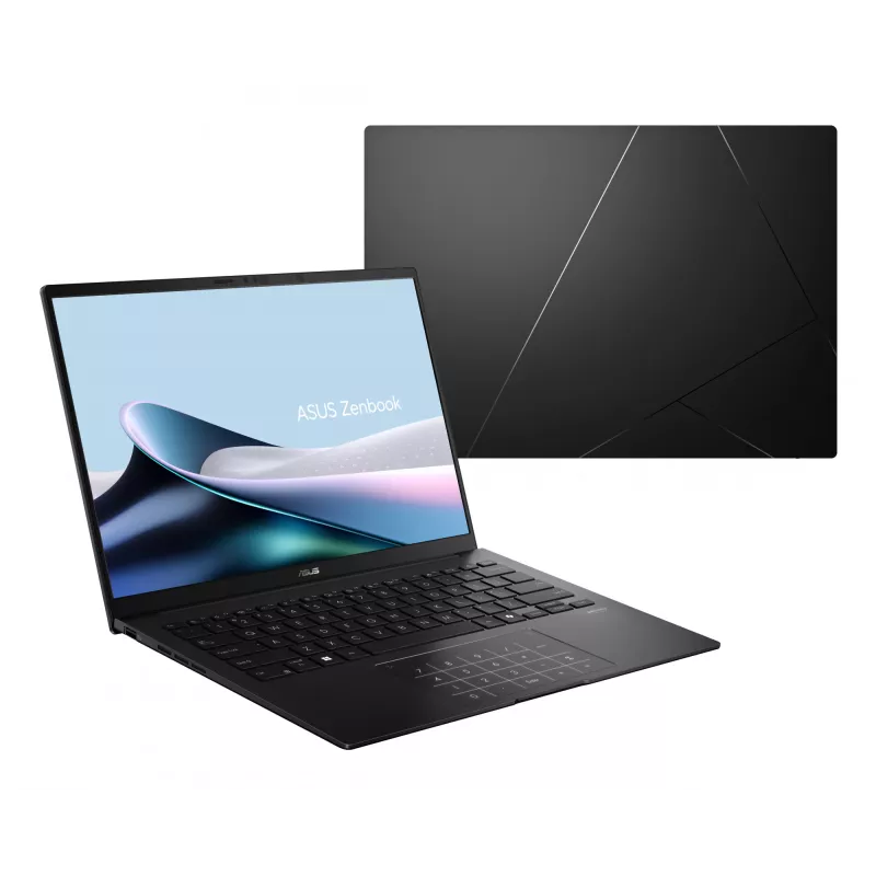ASUS Zenbook 14 OLED UM3406GA-QD031W Copilot+ PC AMD Ryzen™ AI 7 445 Portátil 35,6 cm (14 inch) WUXGA 32 GB LPDDR5x-SDRAM 1 TB SSD Wi-Fi 6E (802.11ax) Windows 11 Home Neerlandés Negro