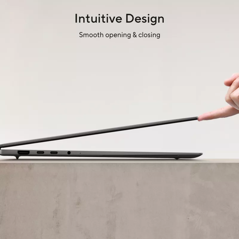ASUS Zenbook S16 UM5606GA-SS180W Copilot+ PC AMD Ryzen AI 9 465 Portátil 40,6 cm (16 inch) 3K 32 GB LPDDR5x-SDRAM 1 TB SSD Wi-Fi 7 (802.11be) Windows 11 Home Neerlandés Gris