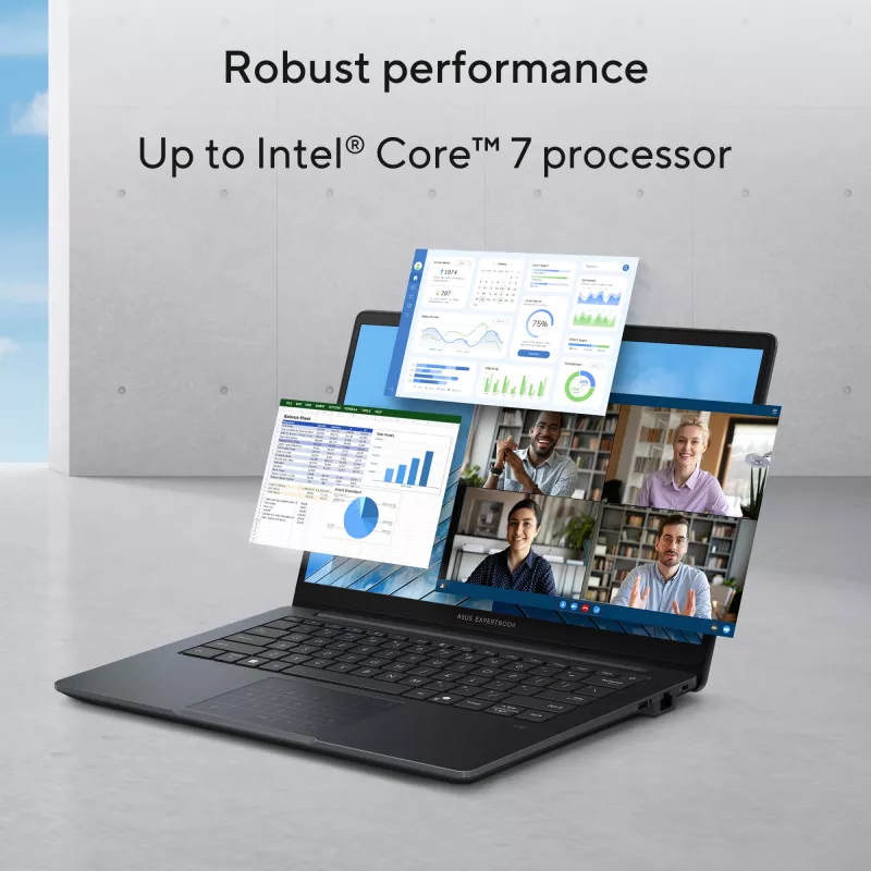 ASUS ExpertBook B1 B1403CVA-S68351X Intel Core 7 150U Portátil 35,6 cm (14