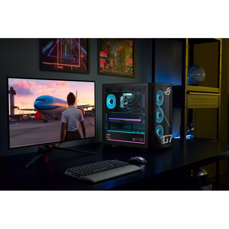 ASUS ROG G700 G700TF-05225F114W Intel Core Ultra 5 225F 32 GB DDR5-SDRAM 1 TB SSD NVIDIA GeForce RTX 5060 Windows 11 Home Torre PC Negro