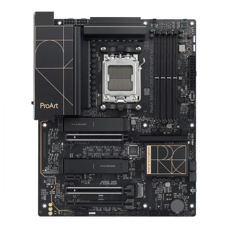 Placa base ASUS PROART B850-CREATOR WiFi NEO — AMD B850, Socket AM5, ATX, DDR5, 4 DIMM, 256 GB, Wi‑Fi 7, 5Gb Ethernet