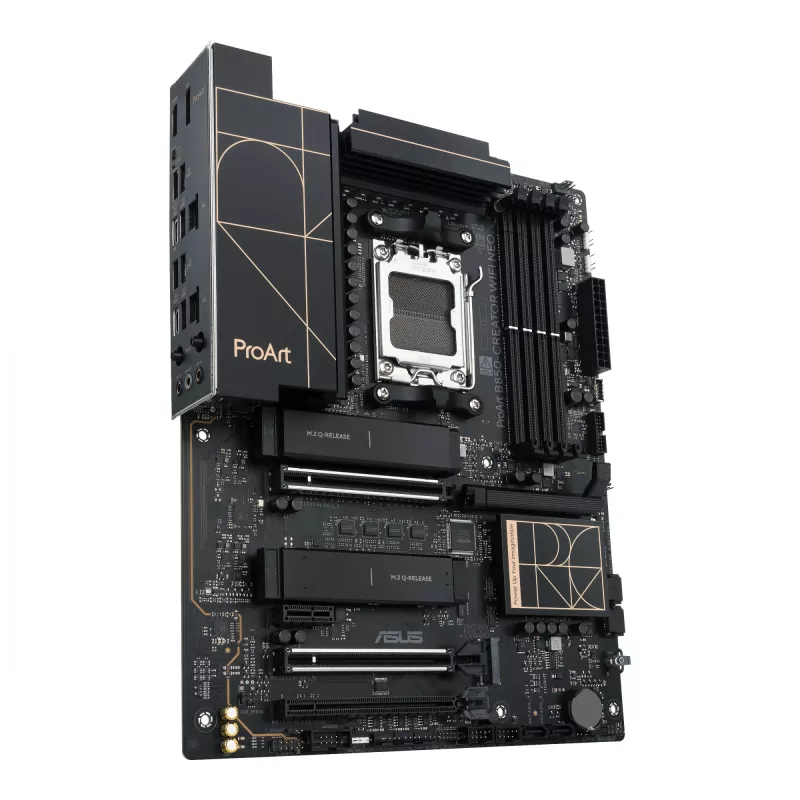 Placa base ASUS PROART B850-CREATOR WiFi NEO — AMD B850, Socket AM5, ATX, DDR5, 4 DIMM, 256 GB, Wi‑Fi 7, 5Gb Ethernet