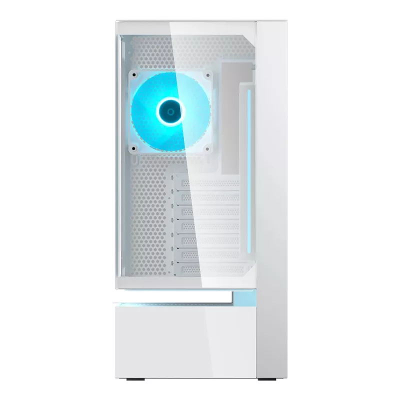 COUGAR CFV235 Vision Caja de PC semitorre – ARGB, LCD de 23,3 cm (9,16