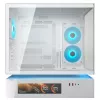 COUGAR CFV235 Vision Caja de PC semitorre – ARGB, LCD de 23,3 cm (9,16