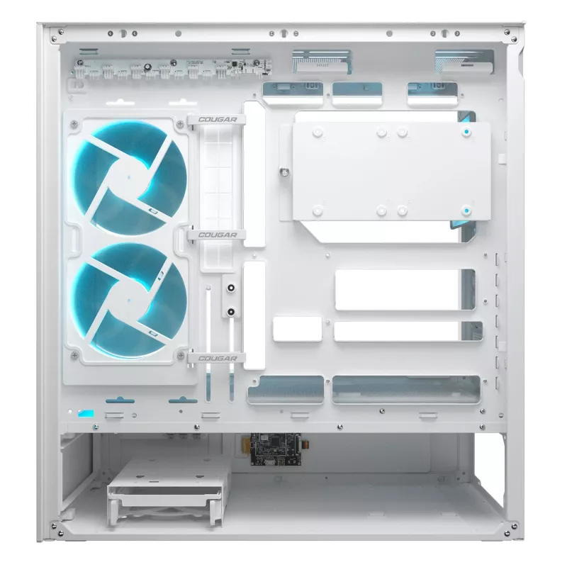 COUGAR CFV235 Vision Caja de PC semitorre – ARGB, LCD de 23,3 cm (9,16