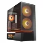COUGAR Caja de PC semitorre CFV235 Vision — ARGB, LCD de 23,3 cm (9,16