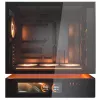COUGAR Caja de PC semitorre CFV235 Vision — ARGB, LCD de 23,3 cm (9,16