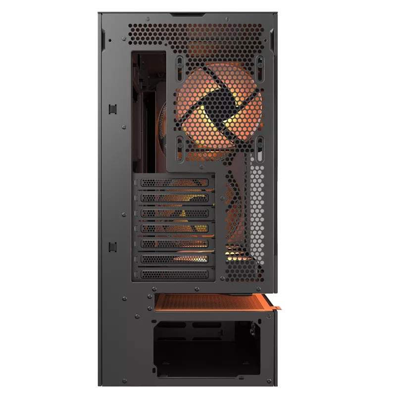 COUGAR Caja de PC semitorre CFV235 Vision — ARGB, LCD de 23,3 cm (9,16